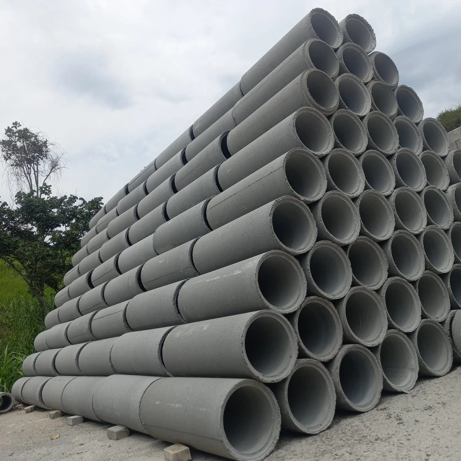 Manilhas de concreto