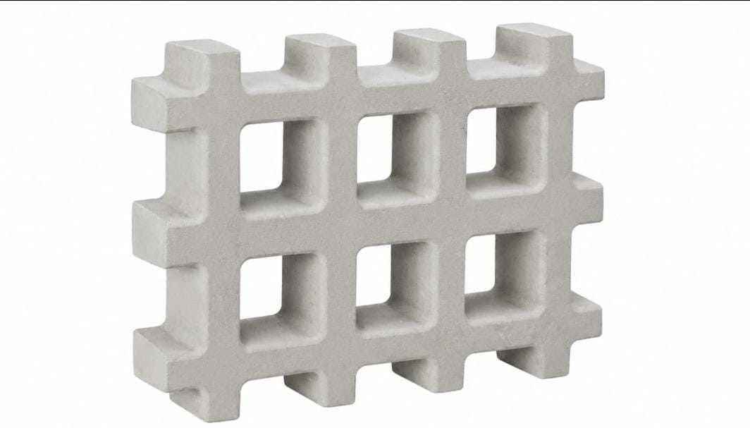 Pisograma de concreto